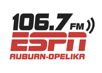 radio stations in auburn al|106.7 auburn sports radio.